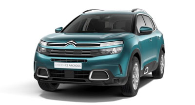 Citroen C5 Aircross Suv - Available In Tijuca Blue